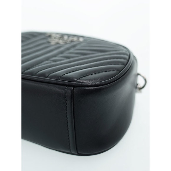 Prada Diagram Chain Shoulder Bag Black - Picture 7 of 9